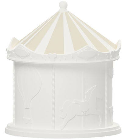 Cam Cam Night Lamp - 13x15 cm - Carousel - Off White