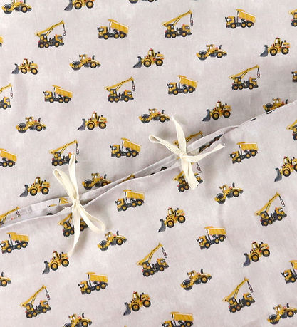 Nørgaard Madsens Rúmföt - Fullorðinn - Drapplitað M. Vinnuvélar