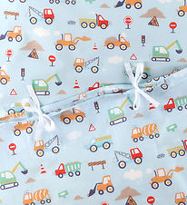 Nørgaard Madsens Bedding - Adult - Light Blue w. Machines