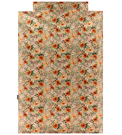 Nørgaard Madsens Vuodevaatteet - Aikuinen - Beige M. Kukat