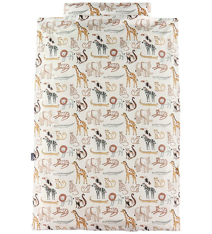 Nørgaard Madsens Bedding - Junior - White w. Zoo Animals