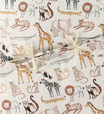 Nørgaard Madsens Bedding - Junior - White w. Zoo Animals