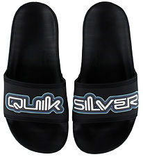 Quiksilver Flip Flops - Rivi Wordmarkii - Black