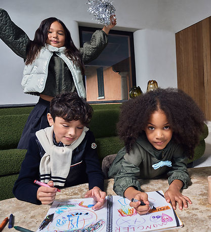 Moncler Cardigan - Knitted/Down - Navy