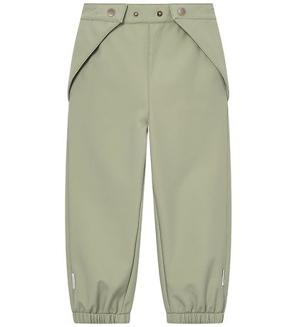 Mini A Ture Softshellhosen m. Fleece - MatAiano - Tee Green