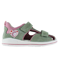 Superfit Sandals - Green/Pink