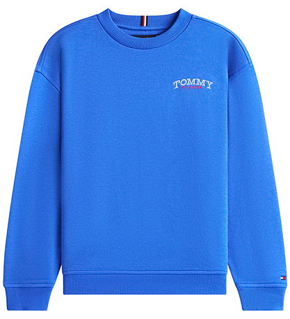 Tommy Hilfiger Sweatshirt - Monotype-Grafik - Empire Blue
