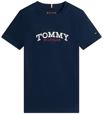 Tommy Hilfiger T-Shirt - Monogramm-Grafik - Dark Nacht Navy