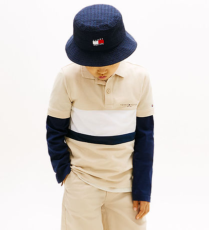 Tommy Hilfiger Polo - Mini Corp - Classic+ Beige Colourblock