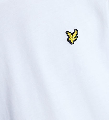 Lyle & Scott T-shirt - White w. Print