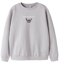 Name It Sweatshirt - NkfVenus - Lilac Marble/NEW League