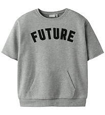Name It Sweatshirt - NkmBobby - Grey Melange
