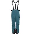 Didriksons Ski Pants w. Suspenders - Dacite - Star Blue