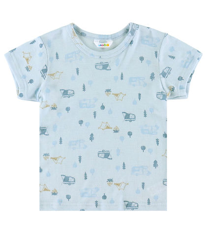 Joha T-Shirt - Wol - Lichtblauw