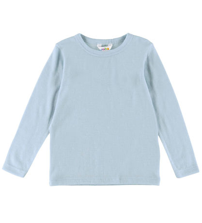 Joha Bluse - Wolle - Blau