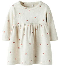 Name It Dress - NbfBerries - Peyote Melange