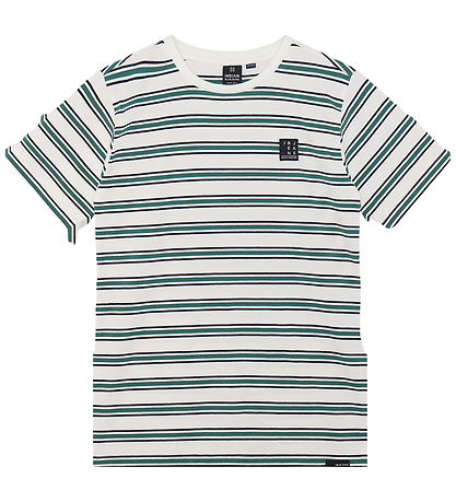 Indian Blue Jeans 티셔츠 - 스트라이프 - 클라우드