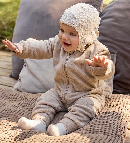 Minymo Fleece Jacket - Crockery