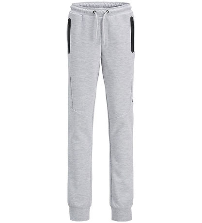 Jack & Jones Pantalon de Jogging - Noos - JpsTwill - Light Grey 