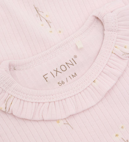 Fixoni Romper l/s - Rib - Potpourri