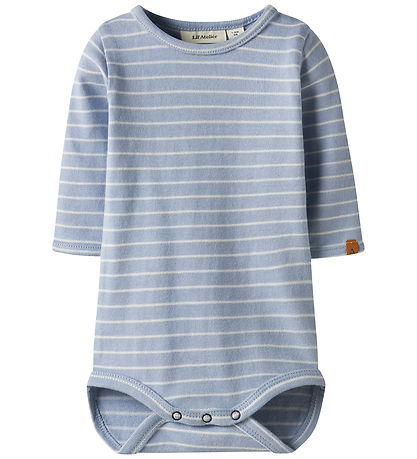 Lil' Atelier Romper l/s - NbmBaja - Zen Blue