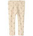 Lil' Atelier Leggings - Lochmuster - Modal - NbfRachello - Roman