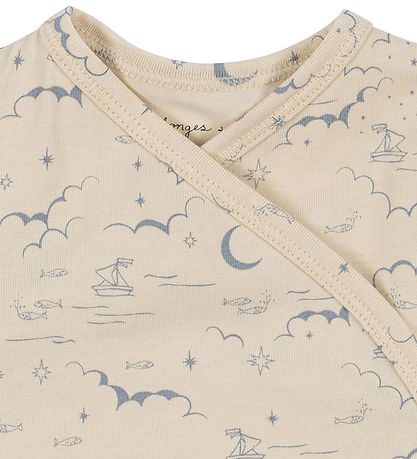 Konges Sløjd body croisé m/l - Ciel Marino