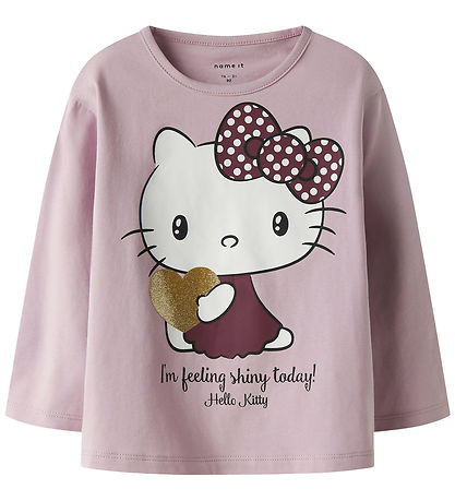 Name It Blouse - NmfObba - Hello Kitty - Keepsake Lilac