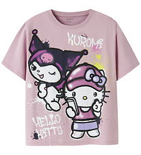 Name It Stuttermabolur - NkfDyda - Hello Kitty - Dawn Bleikt