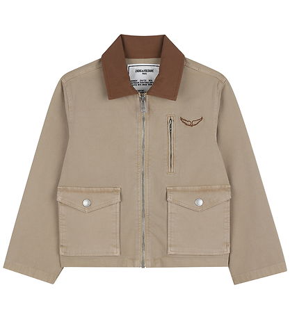 Zadig & Voltaire Jas - Dark Stone