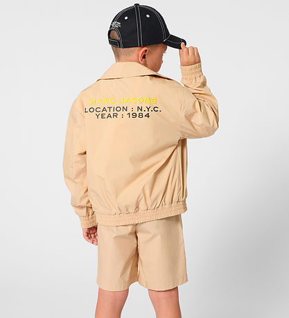 Little Marc Jacobs Lightweight Jacket - String w. Text