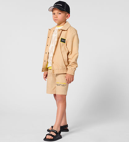 Little Marc Jacobs Lightweight Jacket - String w. Text