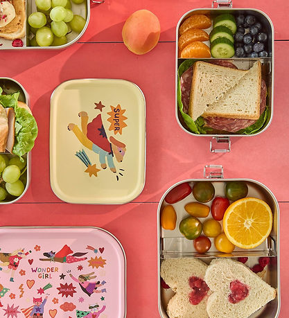 Rice Boîte à Repas - Acier Inoxydable - Petit - av. 2 compartime