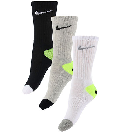 Nike Socks - 6-Pack - Smiley - Grey Heather