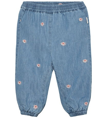 Minymo Broek - Chambray - Vervaagd Denim