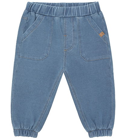 Minymo Joggingbroek - Denim - Serviesgoed