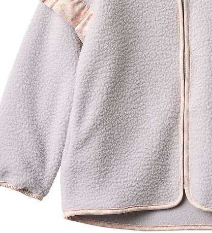 Wheat Fleece Jacket - Teddy - Ellena - Lavender Rain