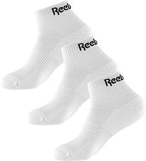 Reebok Ankle Socks - 3-Pack - White