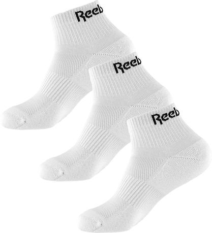 Reebok Ankle Socks - 3-Pack - White