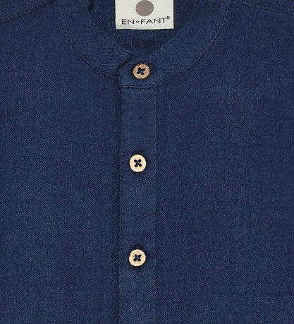 En Fant Overhemd - Middeleeuws Blue