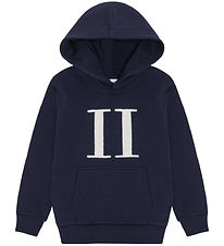 Les Deux - Kapuzenpullover - Zugabe Bouclé - Dark Navy