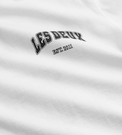 Les Deux T-shirt - Hoop - White w. Black