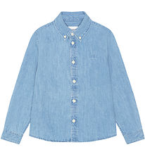 Les Deux Shirt - Konrad Denim - Light Indigo Wash