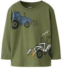 Name It Blússa - NmmBerlan - Ólivín