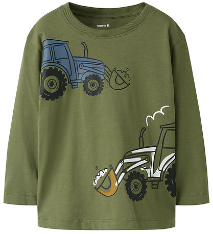 Name It Blouse - NmmBerlan - Olivine