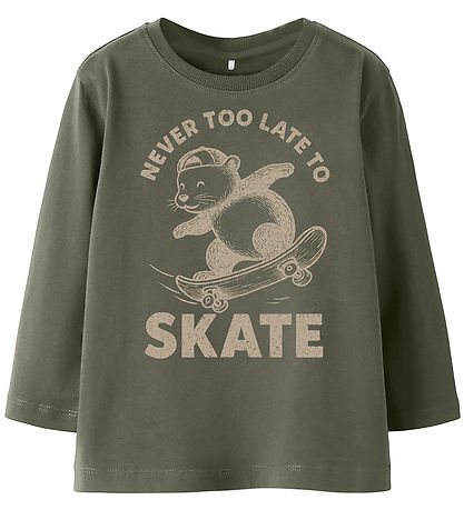 Name It Blússa - NmmBertram - Dusty Olive