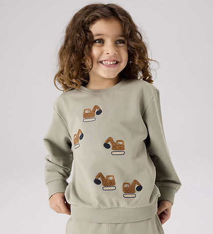 Name It Sweatshirt - NmmBernhard - Shadow