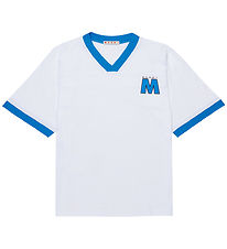 Marni T-shirt - White/Marine Bluette