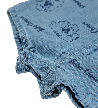Bobo Choses Combinaison - Denim - Cornichon Le Dog - Light Blue