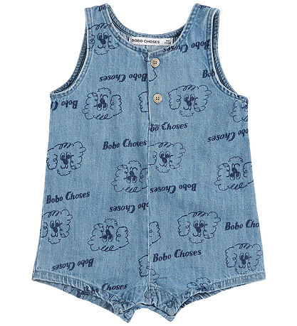 Bobo Choses Combinaison - Denim - Cornichon Le Dog - Light Blue